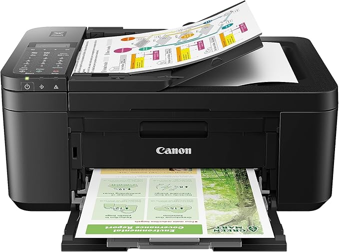 Canon PIXMA TR4720 all-in-one wireless inkjet printer in black